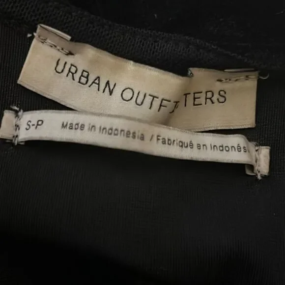 UO Velvet Straight-Neck Jumpsuit Elegant Black Velvet Jumpsuit size small - Picture 5 of 9